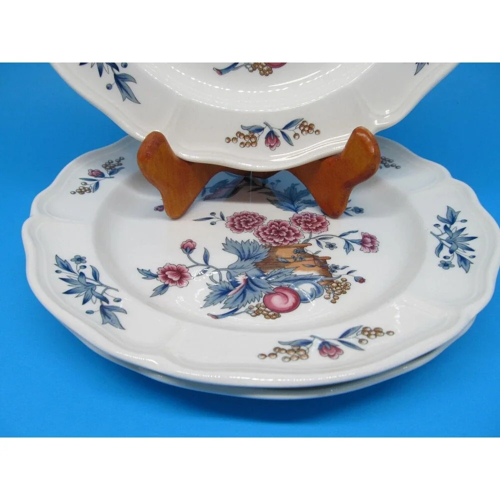 Wedgwood Etruria And Barlaston Potpourri Set Of 3 Vintage 8 1/4